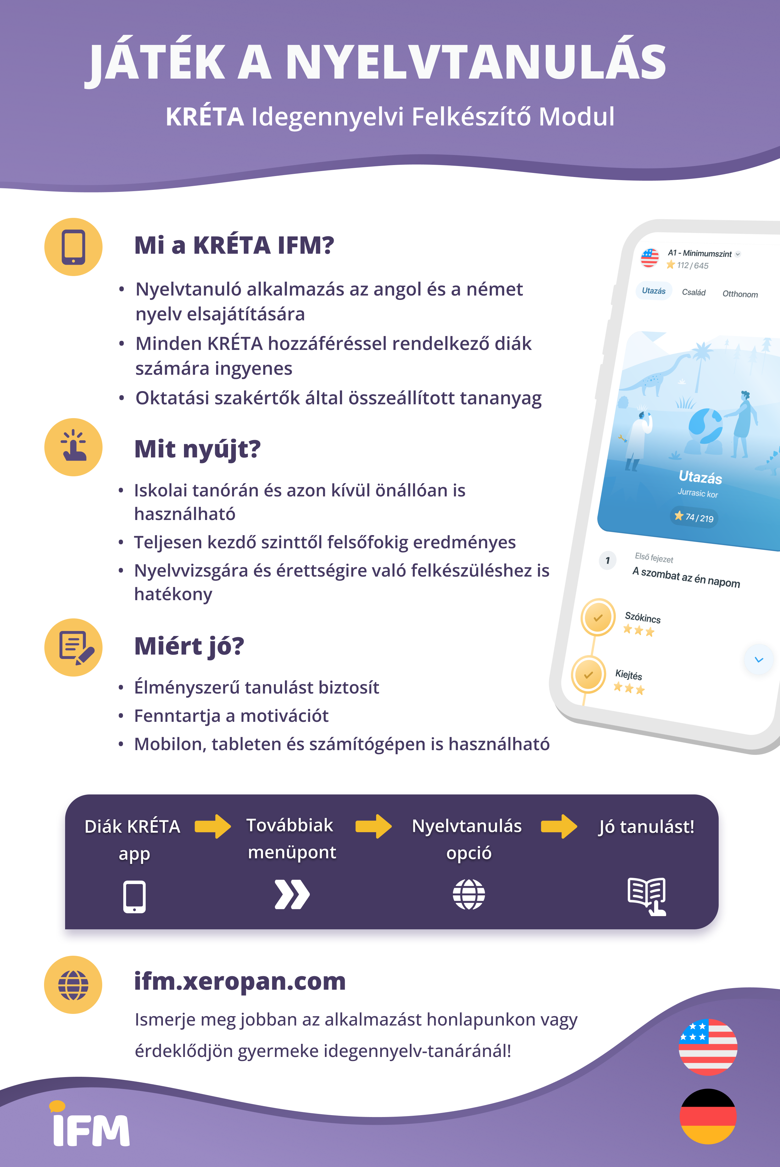 KRÉTA IFM tájékoztató.